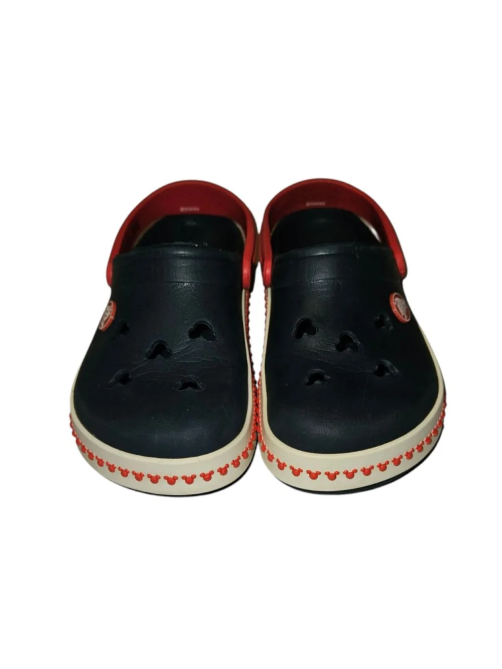 Boys Crocs Mickey Mouse Sandals 12/13 (Toddler Boy) Navy Red